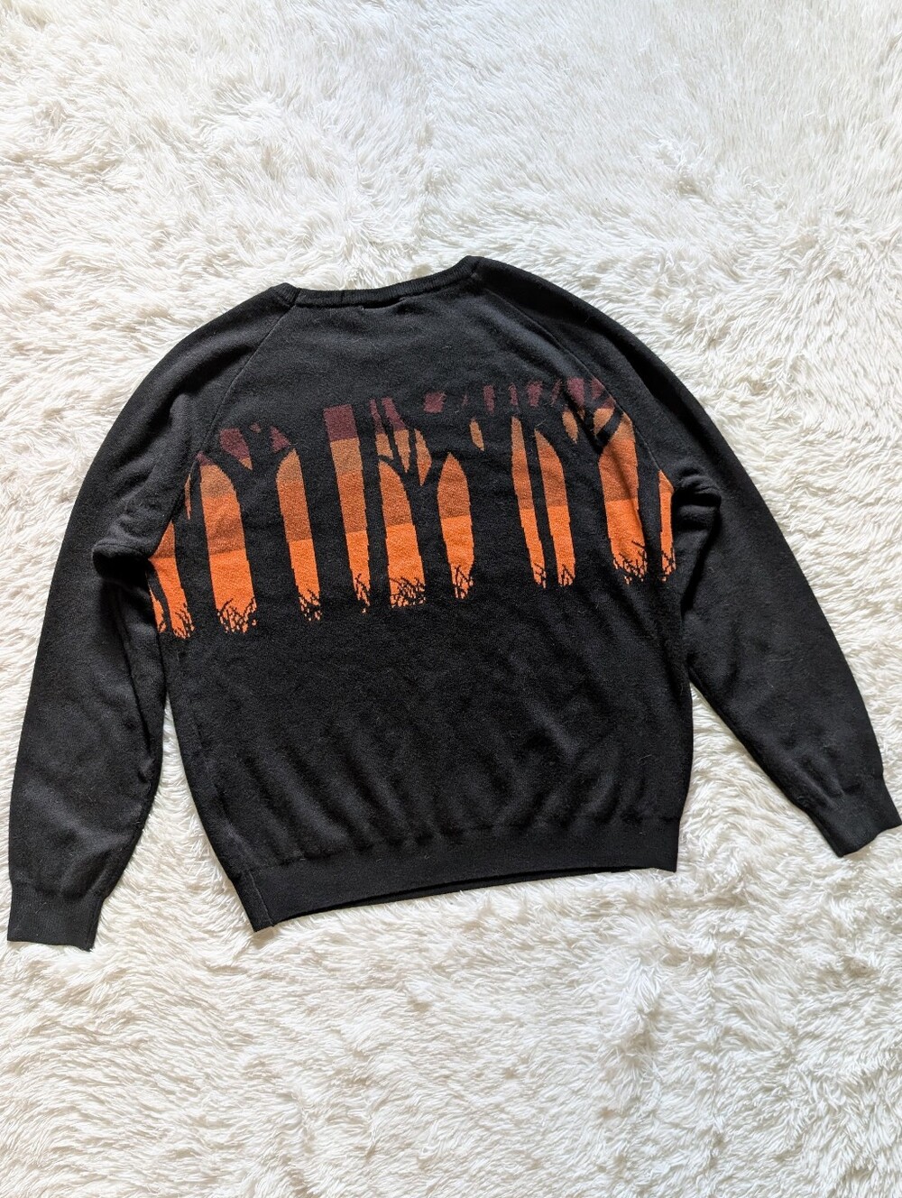 The Pokémon Center Gengar Spooky Forest Sweet Temptations Knit Sweater Large - Picture 6 of 11